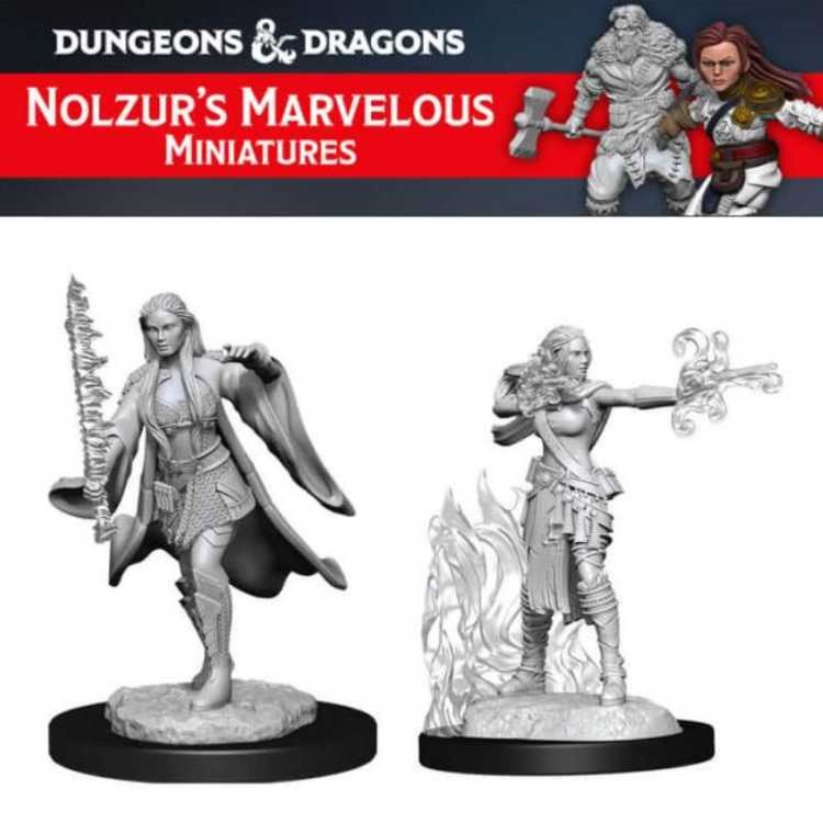 Multiclass Warlock + Sorcerer Female (2ct)