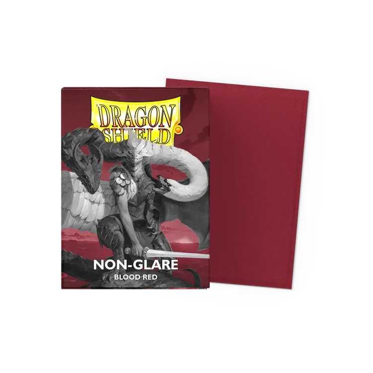 NON-GLARE Blood Red, Standard Size (100ct)