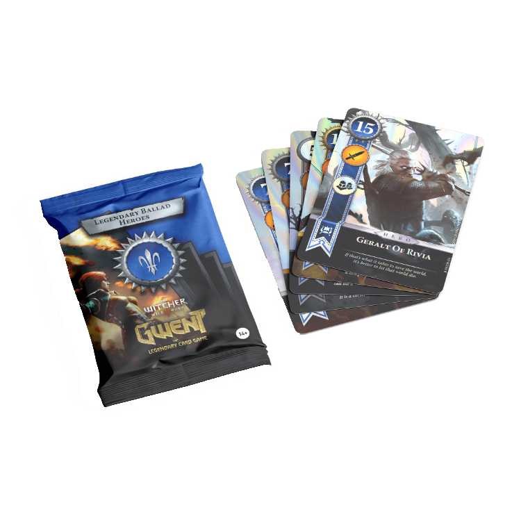 Gwent Legendary Ballad Heroes Foil Cards - Northern Realms