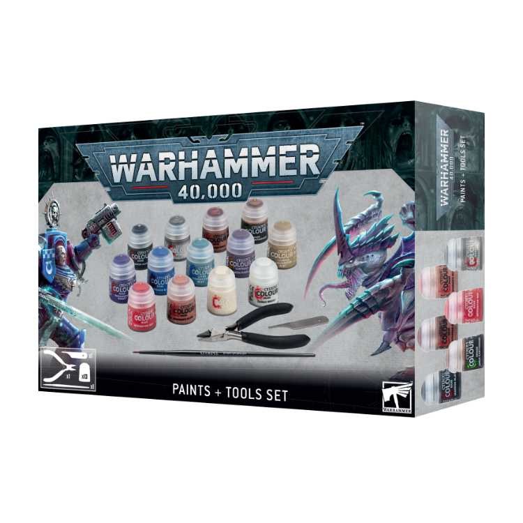 Warhammer 40,000: Paints + Tools Set