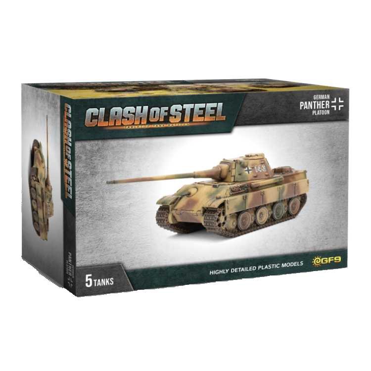 German Panther Platoon - 5 Tanks