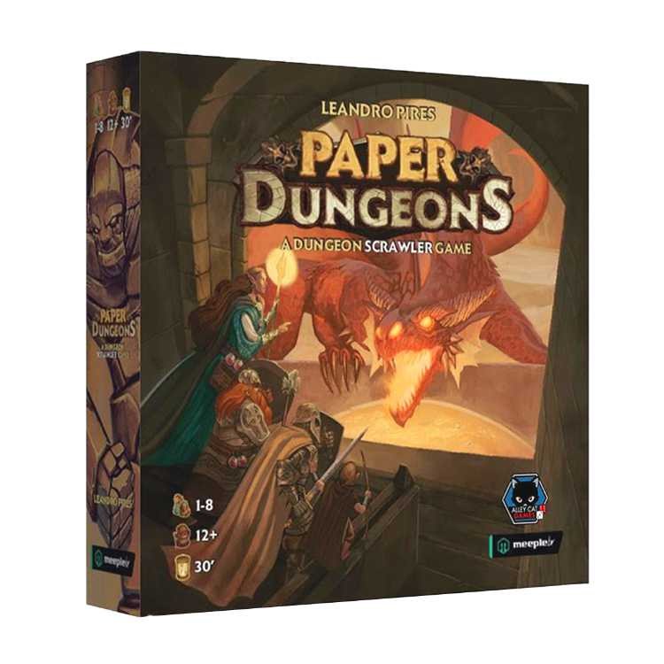 Paper Dungeons: A Dungeon Scrawler Game