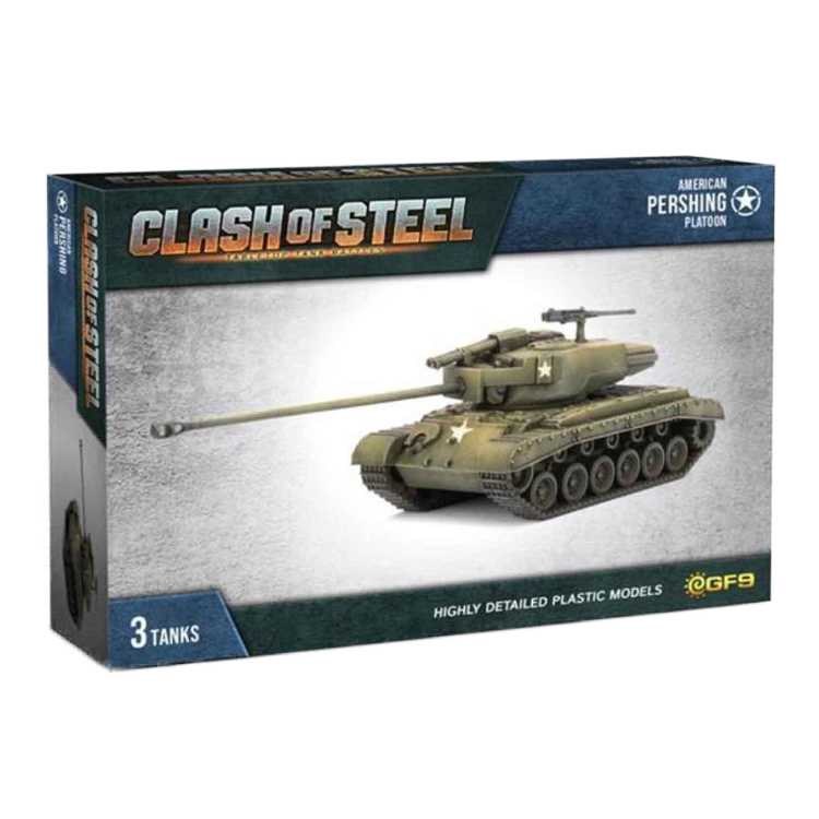 American Pershing Platoon - 3 Tanks