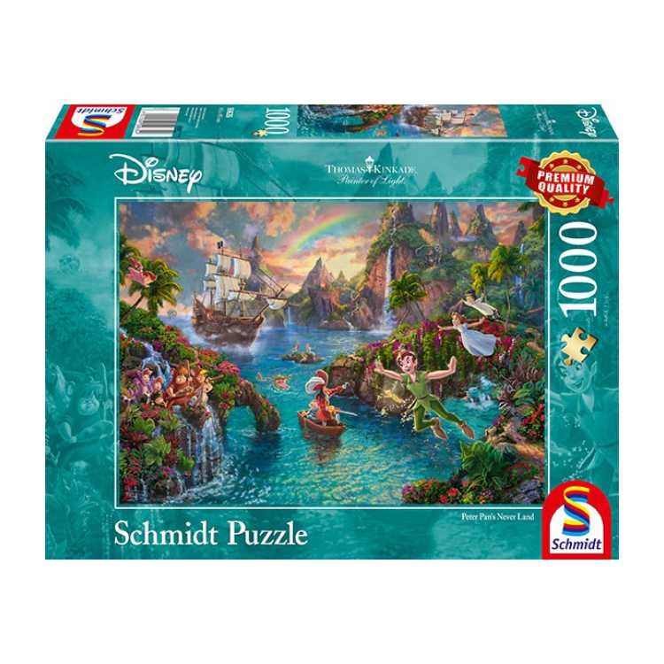 Thomas Kinkade: Disney - Peter Pan's Never Land (1000pc)