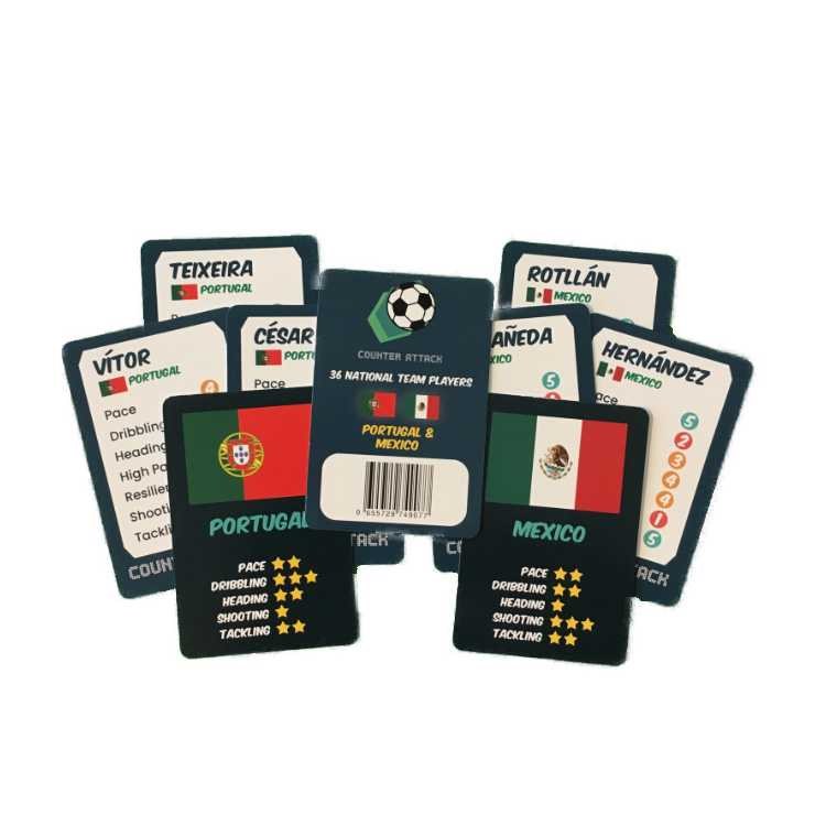 Counter Attack: National Team Cards - Portugal & Mexico