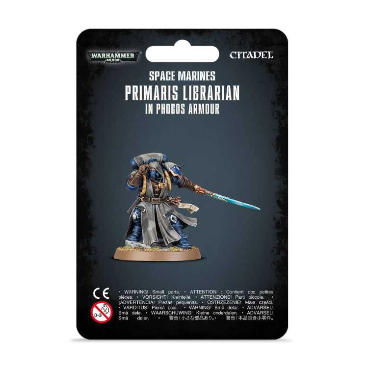 Primaris Librarian in Phobos Armour