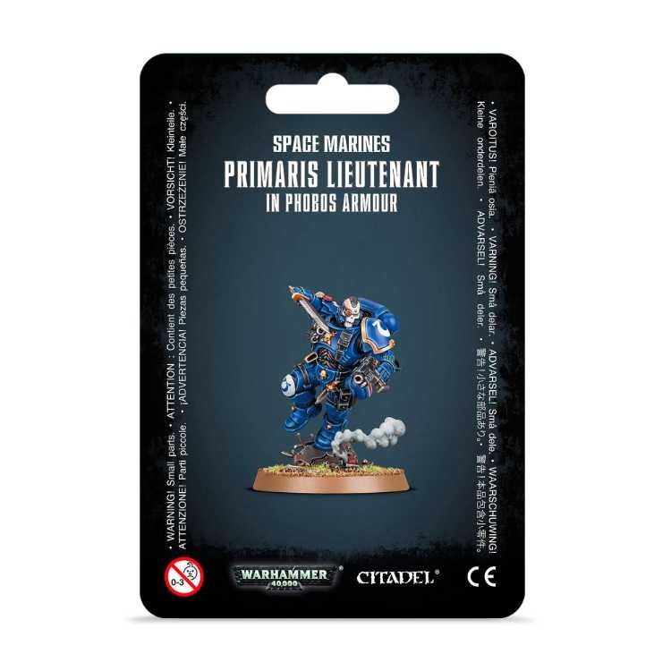 Primaris Lieutenant in Reiver Armour