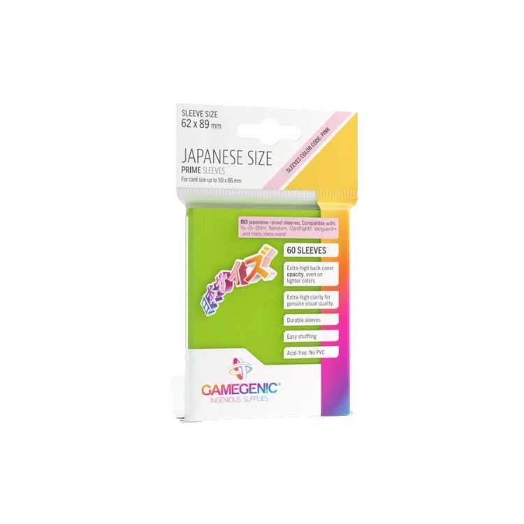 Prime Sleeves Lime, Japanese Size (60ct)