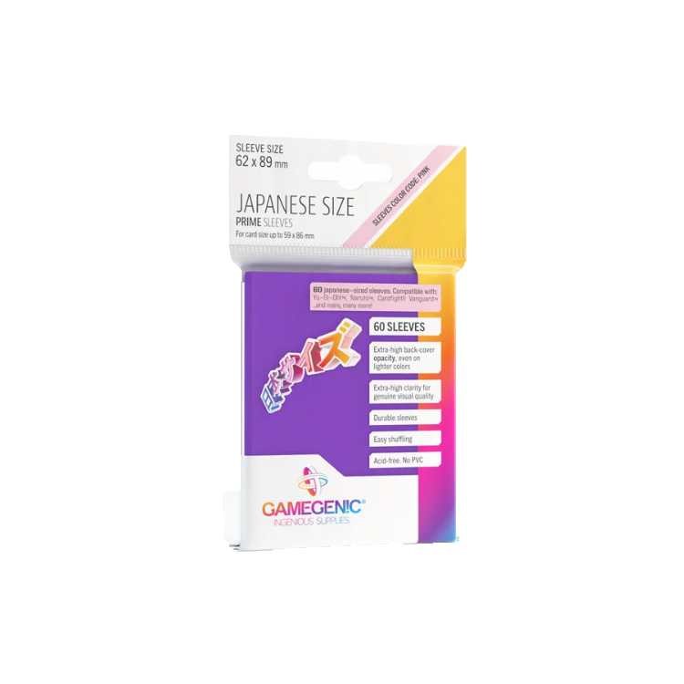 Prime Sleeves Purple, Japanese Size (60ct)