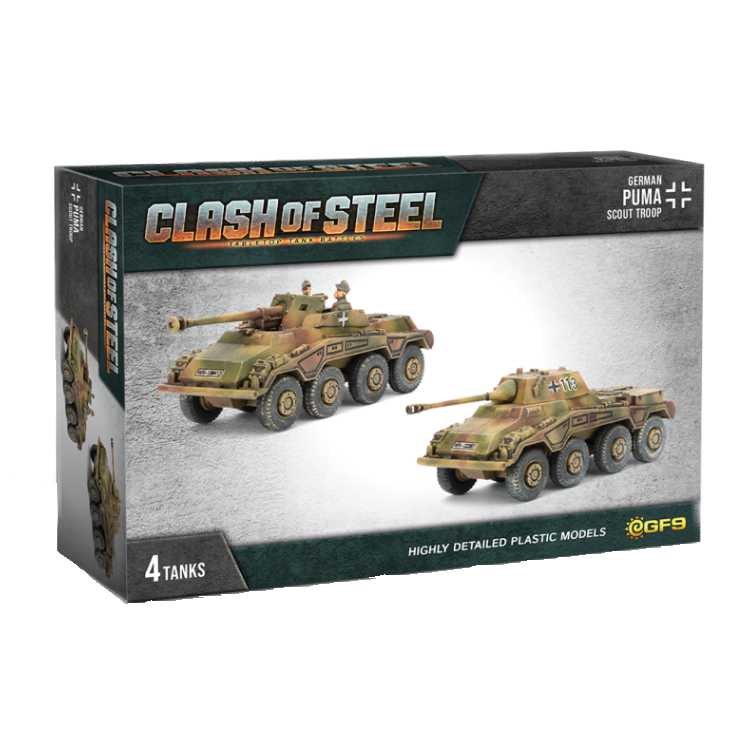 German Puma Scout Troop - 4 Tanks