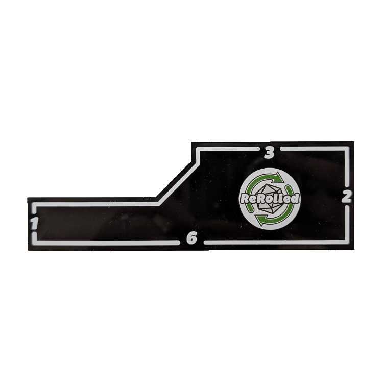 Wargaming Measuring Gauge - Black