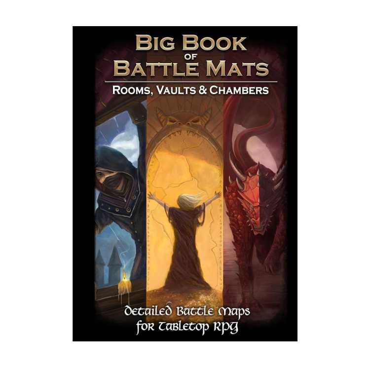 Big Book Of Battle Mats: Rooms, Vaults And Chambers