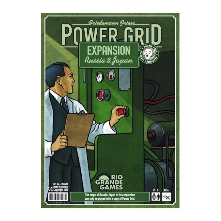 Power Grid: Russia & Japan Expansion
