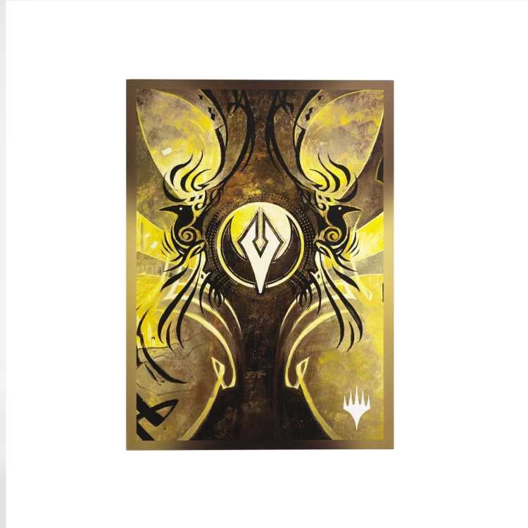 Magic: The Gathering - Secrets of Strixhaven Art Sleeves, Faction 1 - Silverquill, Standard Size (105ct)