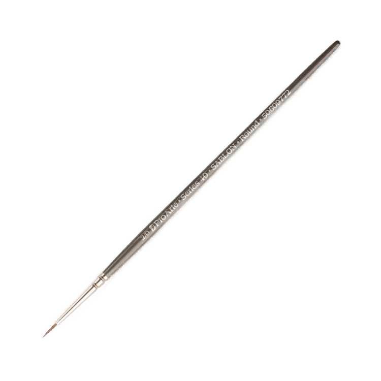 Sablon Imitation Sable Crafter Round Brush - 2/0