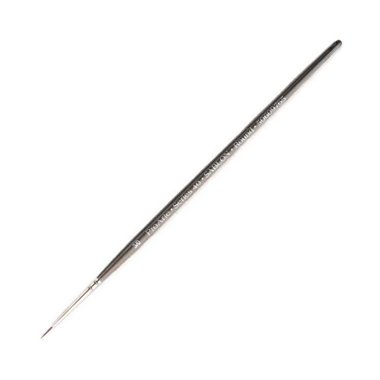 Sablon Imitation Sable Crafter Round Brush - 3/0