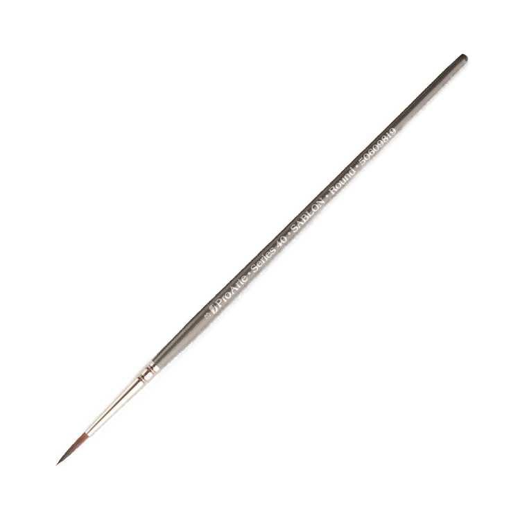 Sablon Imitation Sable Crafter Round Brush - 3