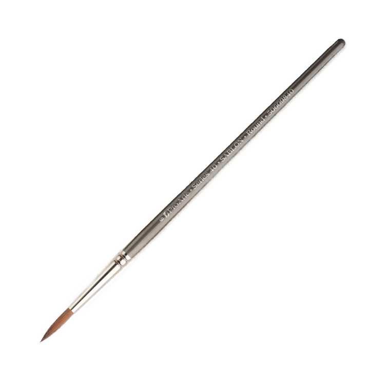 Sablon Imitation Sable Crafter Round Brush - 6