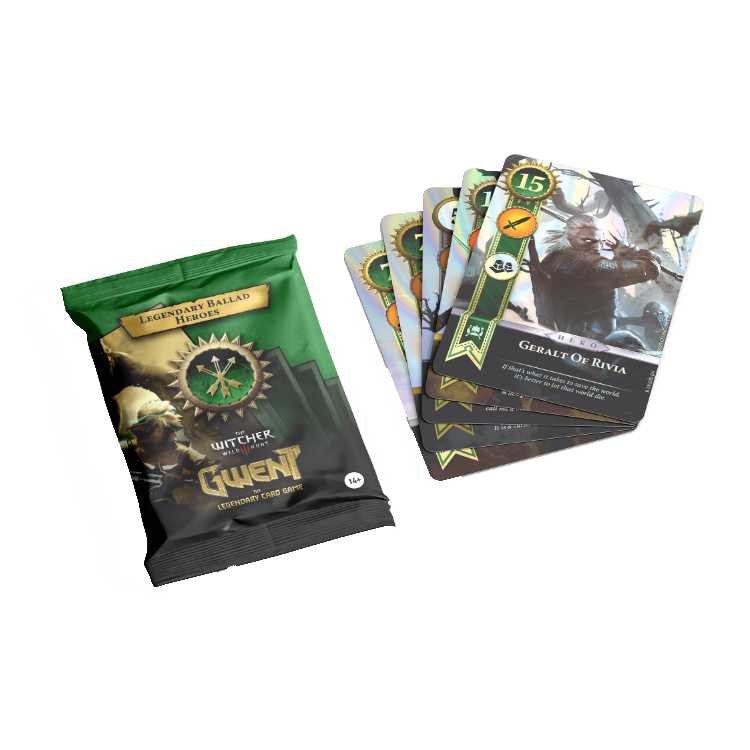 Gwent Legendary Ballad Heroes Foil Cards - Scoia'tael