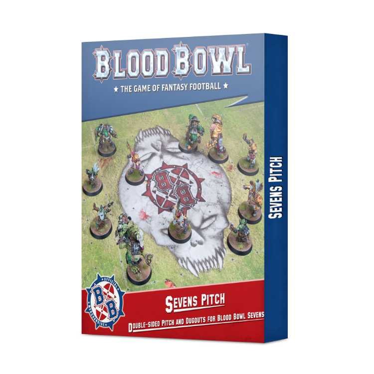 Sevens Pitch: Double-sided Pitch and Dugouts for Blood Bowl Sevens