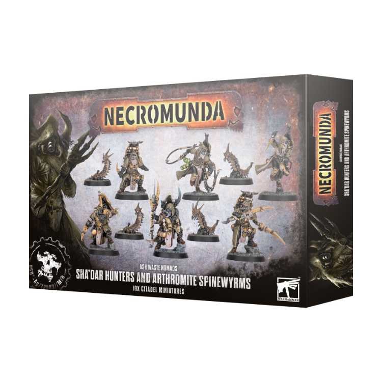 Sha'dar Hunters and Arthromite Spinewyrms