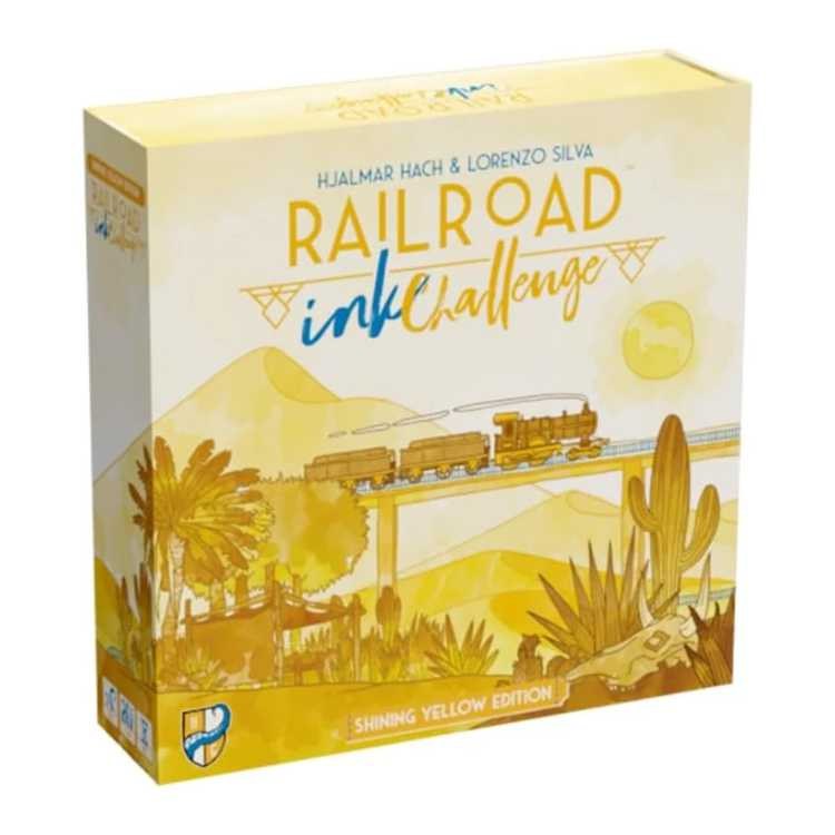 Railroad Ink™ Challenge: Shining Yellow Edition