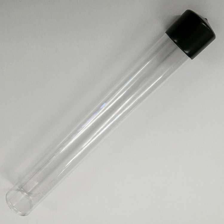 Single End Playmat Storage Tube, Black