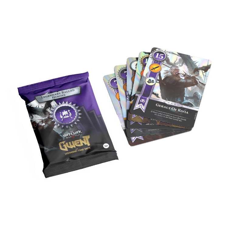 Gwent Legendary Ballad Heroes Foil Cards - Skellige