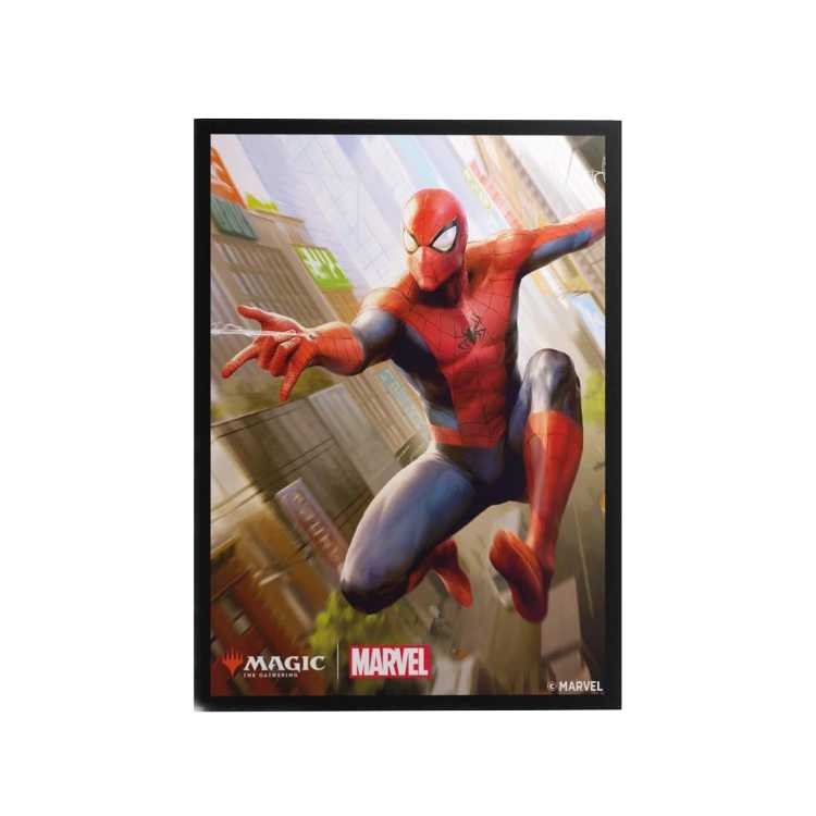 Magic: The Gathering - Marvel Art Sleeves, Spider-Man, Standard Size (105ct)