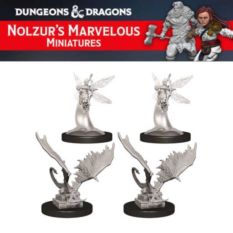 Sprite & Pseudodragon (4ct)