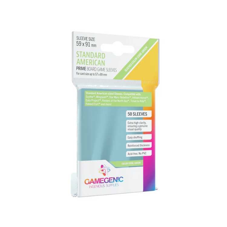 Prime Standard American Sleeves Clear, 59x91 (50ct)