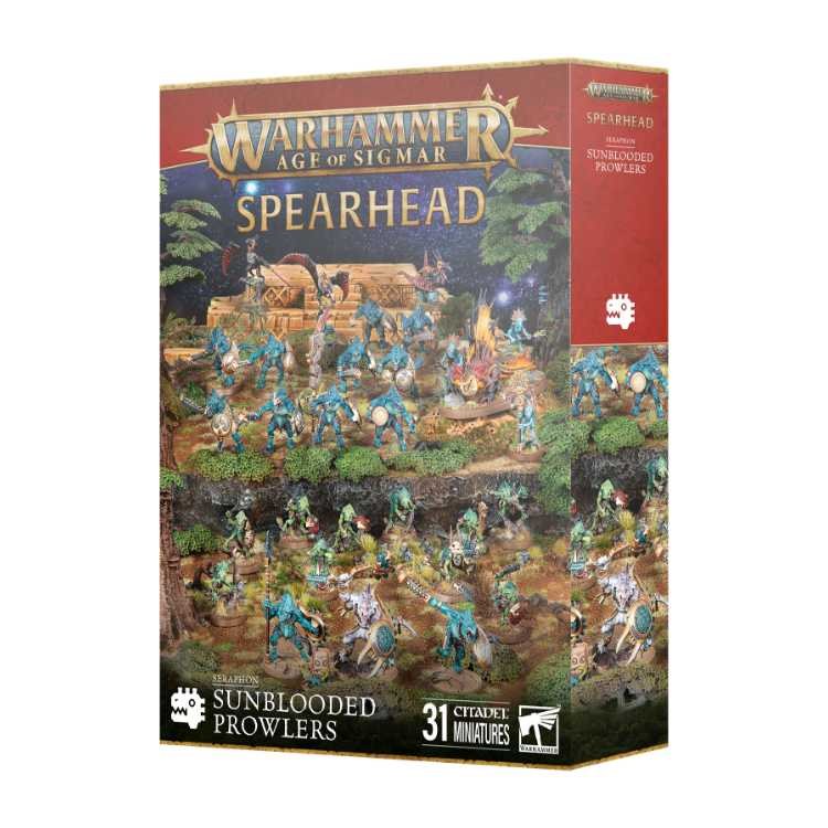 Spearhead: Seraphon – Sunblooded Prowlers