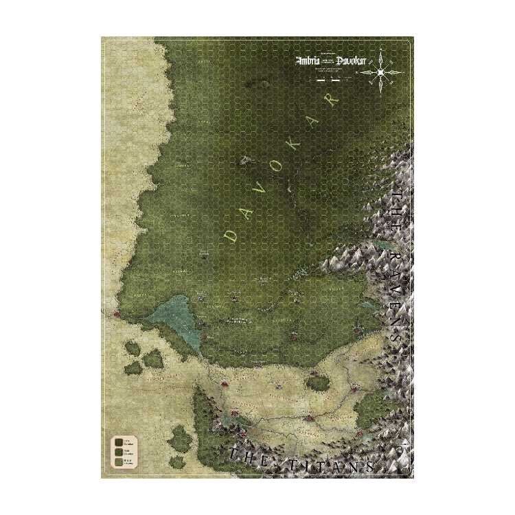Symbar and Davokar Hexagon Map
