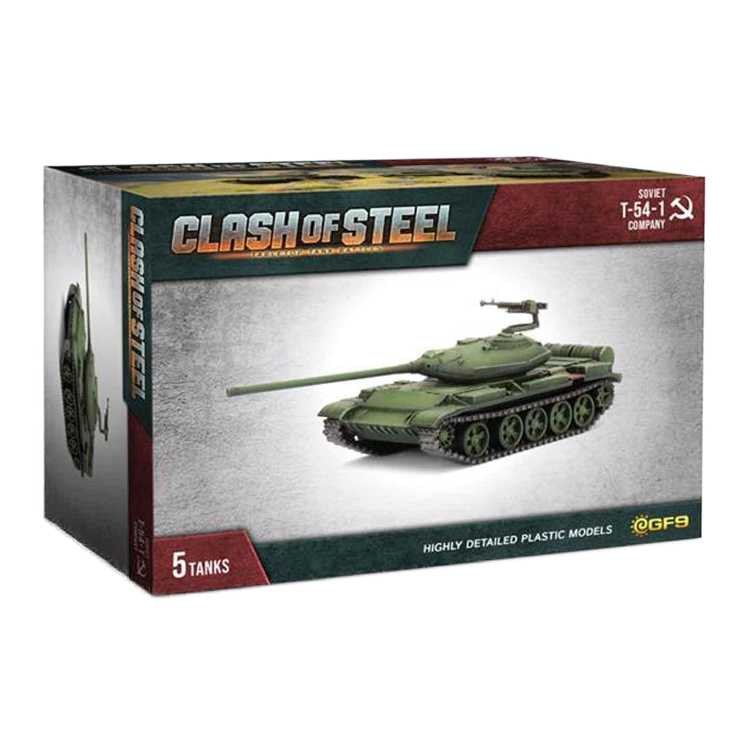 Soviet T-54-1 Company - 5 Tanks