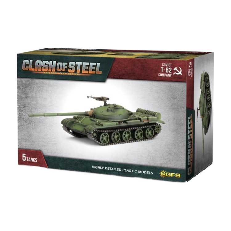 Soviet T-62 Company - 5 Tanks