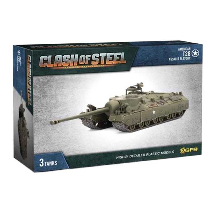 American T28 Assault Platoon - 3 Tanks