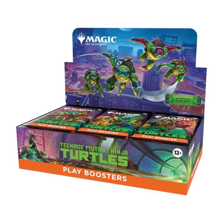 Teenage Mutant Ninja Turtles Play Booster Display