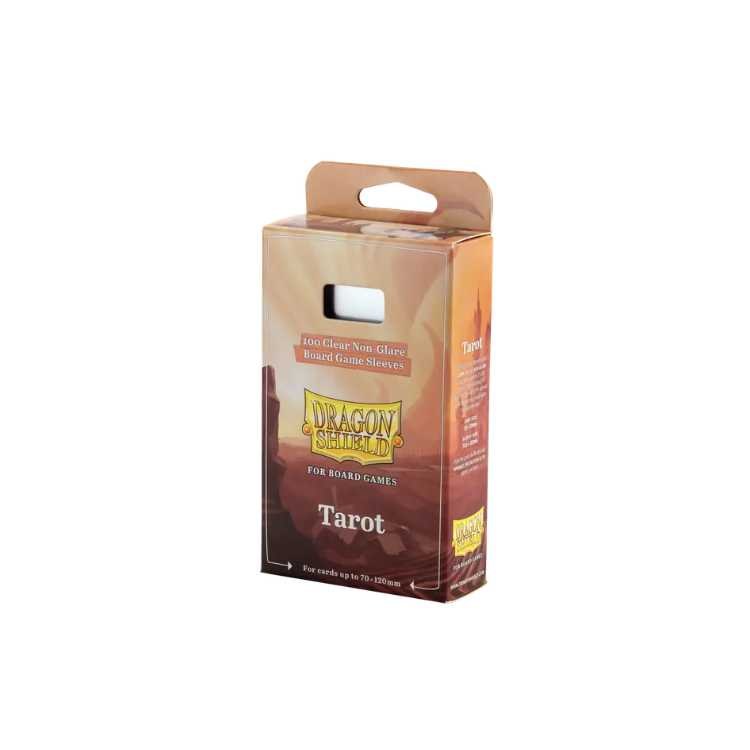 Tarot Sleeves Clear, 72.5x123 (100ct)