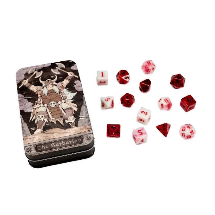Character Class Dice: The Barbarian