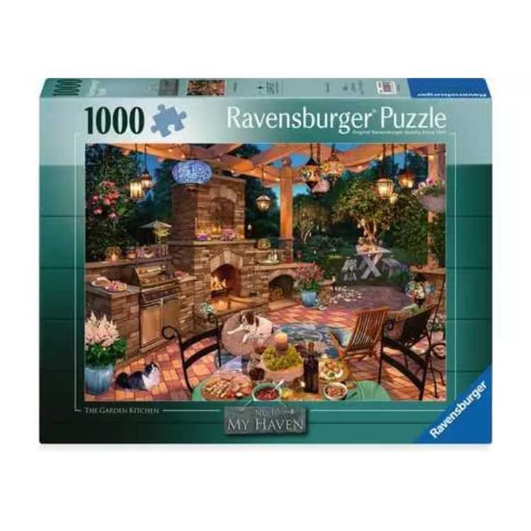 My Haven No.10, The Garden Kitchen Jigsaw (1000pc)
