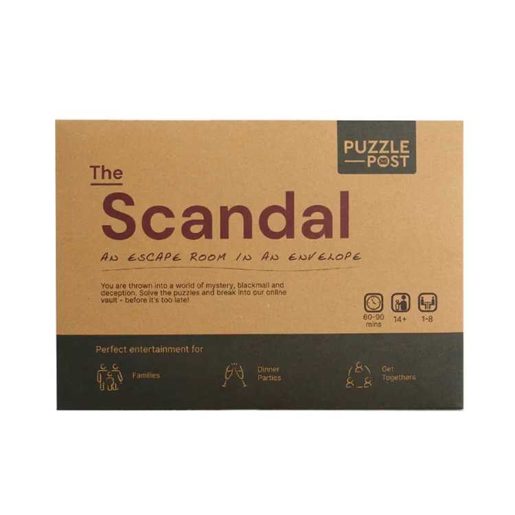 The Scandal: An Escape Room in an Envelope