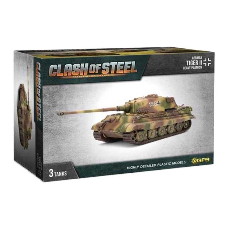 German Tiger II Heavy Platoon - 3 Tanks