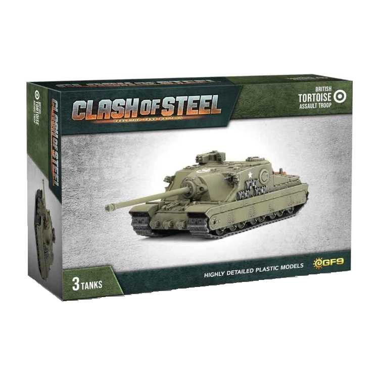 British Tortoise Assault Troop - 3 Tanks
