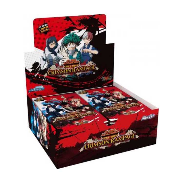 My Hero Academia: Crimson Rampage Booster Display
