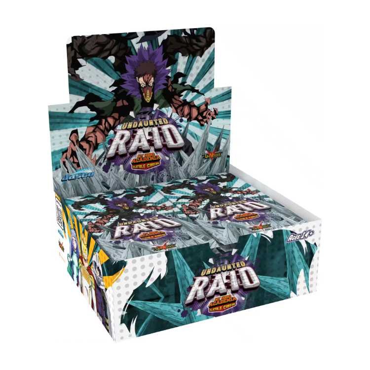 My Hero Academia: Undaunted Raid Booster Display