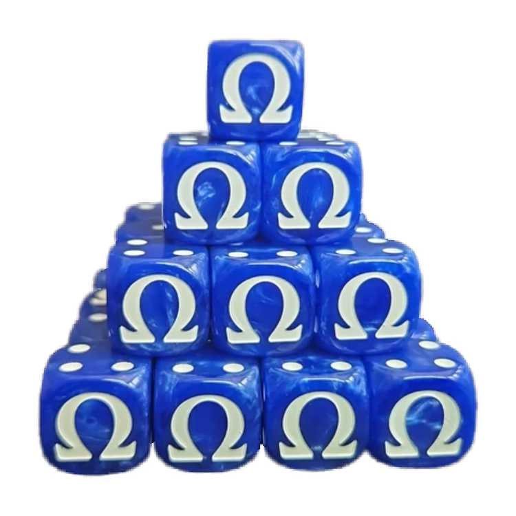 Ultra Marine Blue D6 Dice Set - 25 Pack