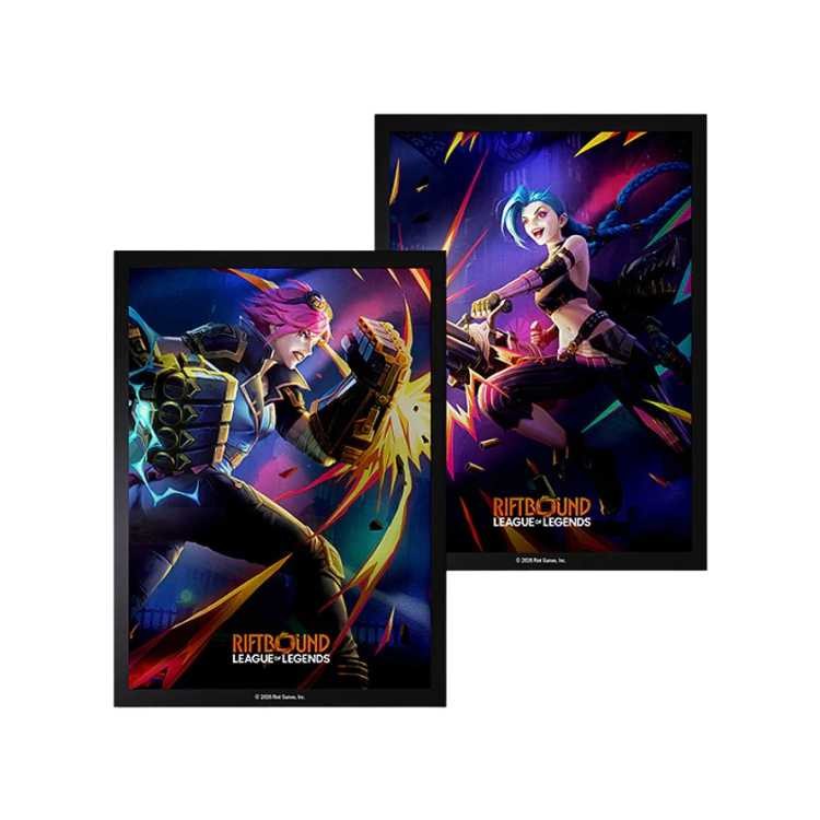 Vendetta Art Sleeves - Vi vs Jinx, Standard Size (100ct)
