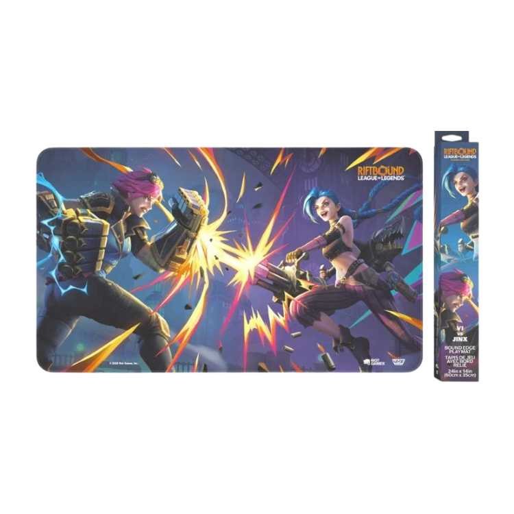 Vi vs Jinx Vendetta Playmat