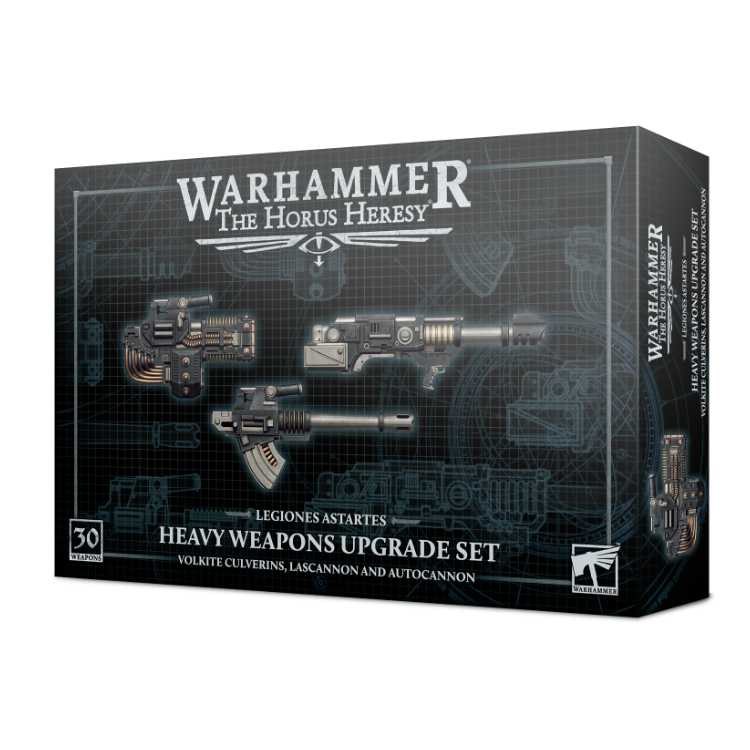 Heavy Weapons Upgrade Set - Volkite Culverins, Lascannons, and Autocannons