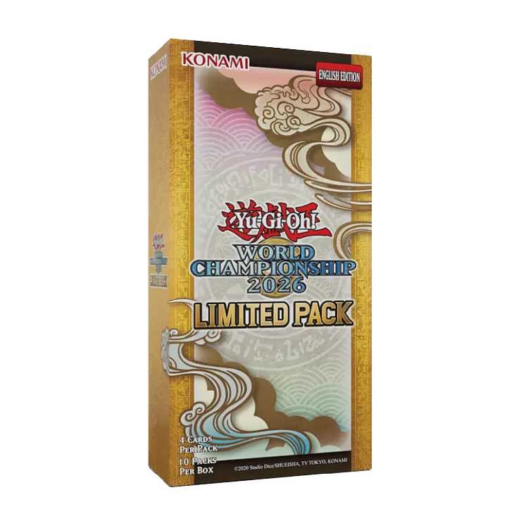 Limited Pack World Championship 2026 Booster Display